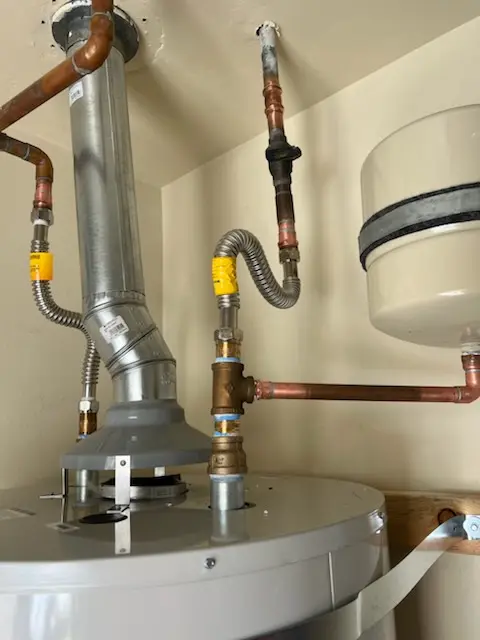 Water heater installation and plumbing repair in Falmouth
